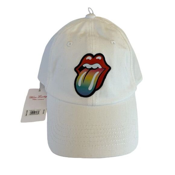 Rolling Stones Pride Cotton Twill Unisex Baseball Cap. - Picture 5 of 6